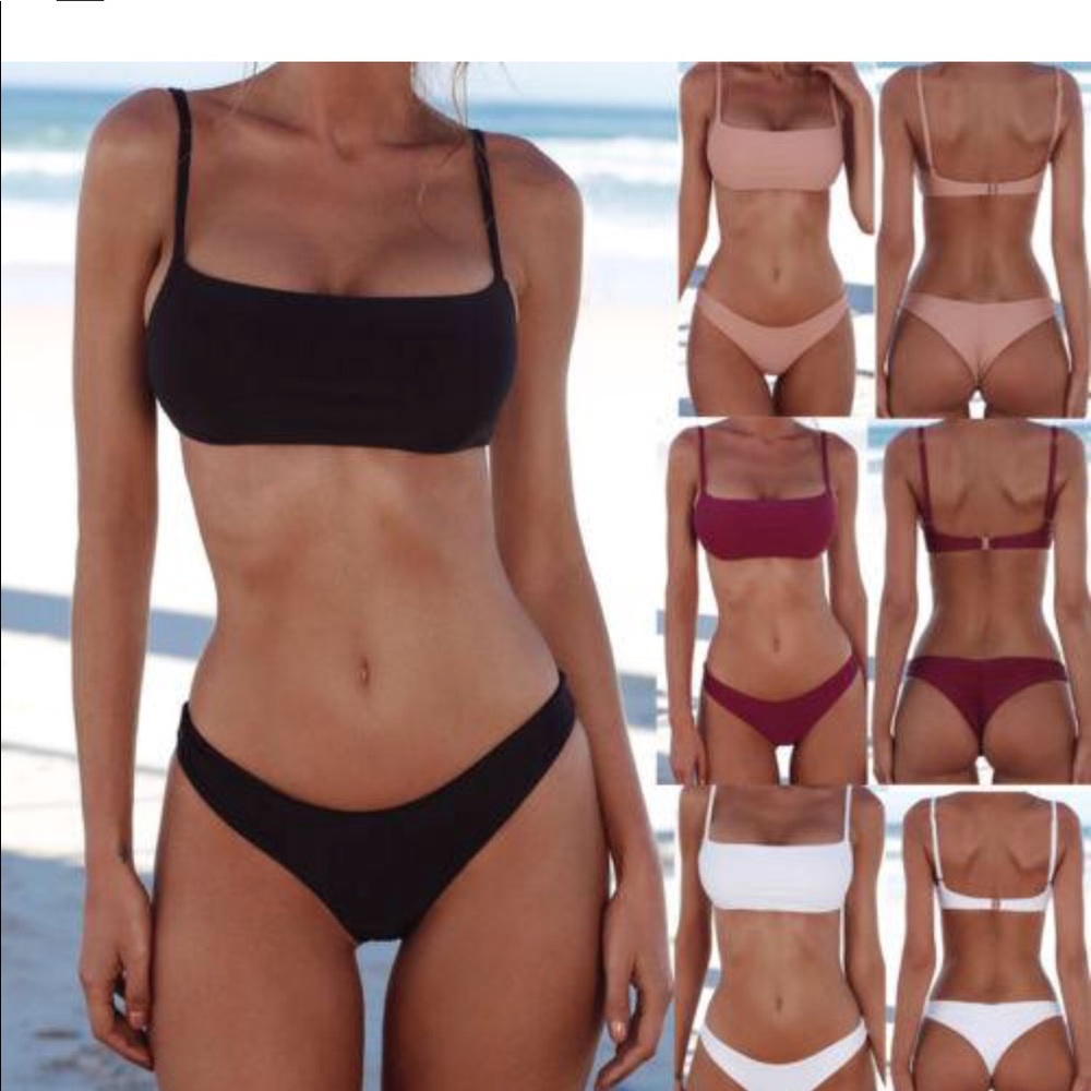 Size Large bikini in Garnet BRAND NEW NO TAGS!
